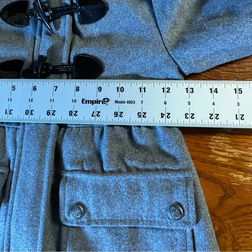 Pink Platinum girls size 5/6‎ gray hooded coat